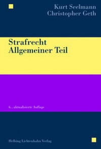 Enlarge image Cover: Strafrecht Allgemeiner Teil - Helbing & Lichtenhahn