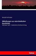 Cover: Mitteilungen zur vaterlaendischen Geschichte - Hansebooks