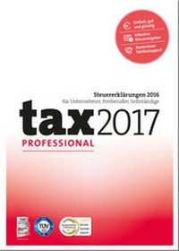 Abbildung von: tax 2017 Professional - BUHL-DATA-SERVICE