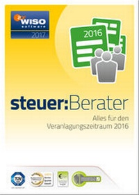 Enlarge image Cover: WISO steuer:Berater 2017 - BUHL-DATA-SERVICE