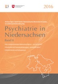 Cover: Psychiatrie in Niedersachsen 2016 - Psychiatrie Verlag