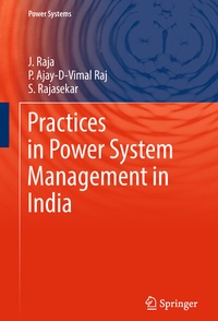 Enlarge image Cover: Practices in Power System Management in India - Springer