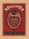Cover: It Is What It Is - Hooligan Ruth Encouragement Greeting Card - Enthusiast