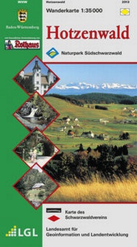 Abbildung von: Hotzenwald - Landesamt für Geoinformation und Landentwicklung Baden-Württemberg (LGL)