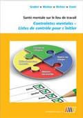 Cover: Sant&eacute; mentale sur le lieu de travail - DC Verlag