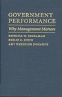 Cover: Government Performance - Johns Hopkins University Press