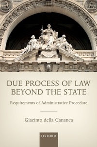 Enlarge image Cover: Due Process of Law Beyond the State - OUP eBook