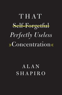 Enlarge image Cover: That Self-Forgetful Perfectly Useless Concentration - University of Chicago Press