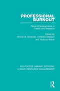 Cover: Professional Burnout - Routledge