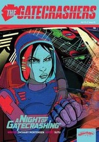 Enlarge image Cover: The Gatecrashers - ghost robot