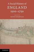Cover: A Social History of England, 1500-1750 - Cambridge University Press
