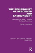 Cover: The Reciprocity of Perceiver and Environment - Routledge
