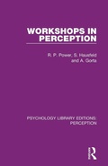 Bild: Workshops in Perception - Routledge
