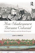 Cover: How Shakespeare Became Colonial - Routledge