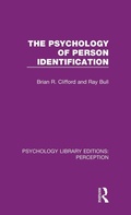 Cover: The Psychology of Person Identification - Routledge