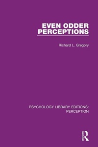 Enlarge image Cover: Even Odder Perceptions - Routledge