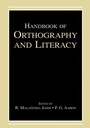 Cover: Handbook of Orthography and Literacy - Routledge