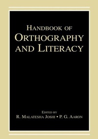 Enlarge image Cover: Handbook of Orthography and Literacy - Routledge