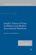 Cover: Isaiah's Vision of Peace in Biblical and Modern International Relations - Palgrave Macmillan