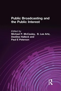 Cover: Public Broadcasting and the Public Interest - Routledge