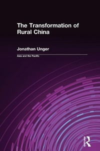 Enlarge image Cover: The Transformation of Rural China - Routledge