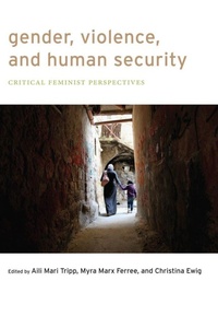 Enlarge image Cover: Gender, Violence, and Human Security - New York University Press