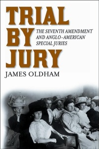 Enlarge image Cover: Trial by Jury - New York University Press