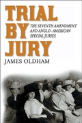 Cover: Trial by Jury - New York University Press