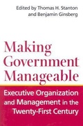 Cover: Making Government Manageable - Johns Hopkins University Press