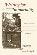 Cover: Writing for Immortality - Johns Hopkins University Press