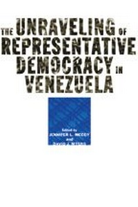 Abbildung von: The Unraveling of Representative Democracy in Venezuela - Johns Hopkins University Press
