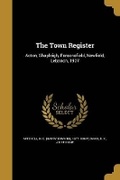 Cover: The Town Register - Wentworth Press