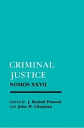 Cover: Criminal Justice - New York University Press