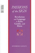 Cover: Passions of the Sign - Johns Hopkins University Press