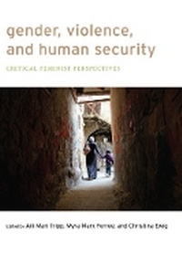 Enlarge image Cover: Gender, Violence, and Human Security - New York University Press
