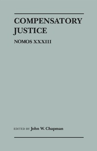 Enlarge image Cover: Compensatory Justice - New York University Press