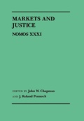 Cover: Markets and Justice - New York University Press
