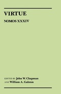 Cover: Virtue - New York University Press