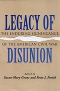 Cover: Legacy of Disunion - Louisiana State University Press