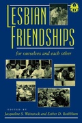 Cover: Lesbian Friendships - New York University Press