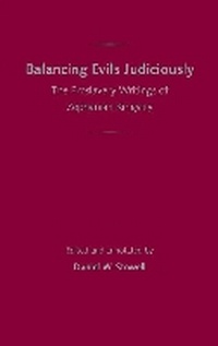 Abbildung von: Balancing Evils Judiciously - University Press of Florida
