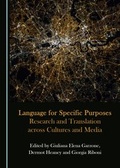 Cover: Language for Specific Purposes - Cambridge Scholars Publishing