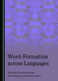 Enlarge image Cover: Word-Formation across Languages - Cambridge Scholars Publishing