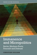 Cover: Immanence and Micropolitics - Edinburgh University Press