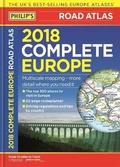 Cover: Philip's 2018 Complete Road Atlas Europe - Philip's