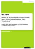 Cover: Frauen als Bedrohung? Frauengestalten in Franz Kafkas Romanfragment "Der Verschollene" - GRIN Verlag