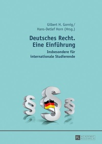 Abbildung von: Deutsches Recht. Eine Einführung - Peter Lang Verlag