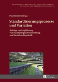 Cover: Standardisierungsprozesse und Variation - Peter Lang Verlag