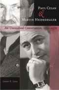 Cover: Paul Celan and Martin Heidegger - Johns Hopkins University Press