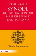 Cover: Gemeinsame Synode der Bist&uuml;mer der Bundesrepublik Deutschland - Verlag Herder